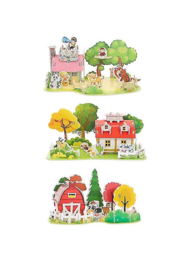 3Pcs Children's Educational Construction Toys  - Image 1