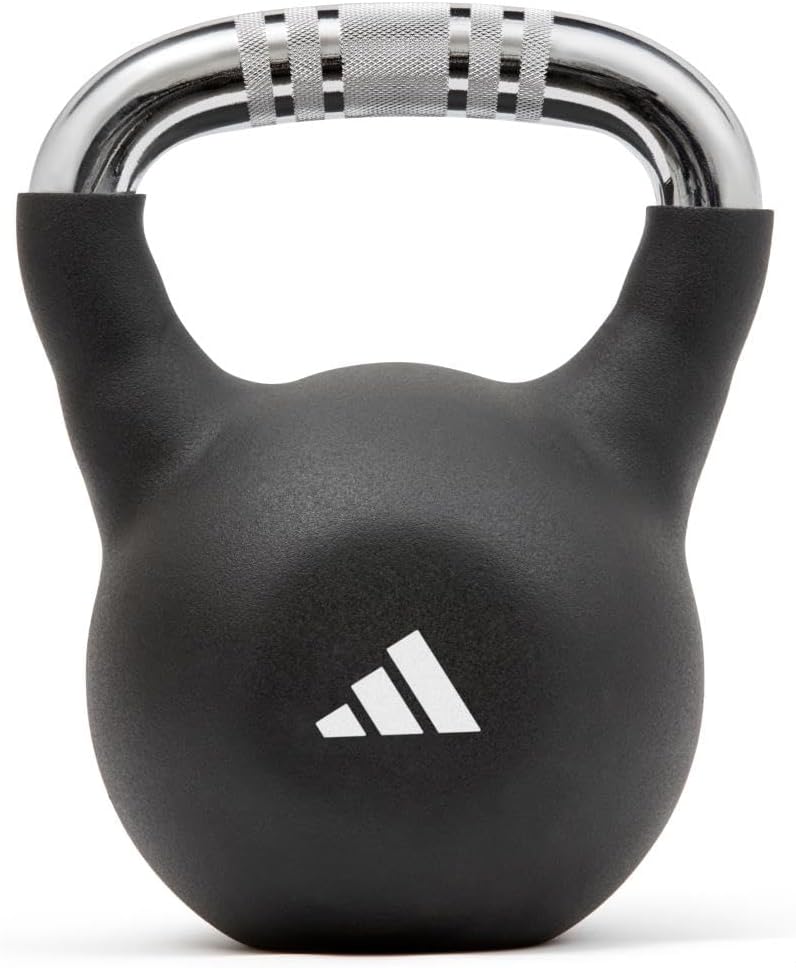 اديداس أديداس 16 كجم كيتل بيل – متينة ومغلفة بالنيوبرين لتقوية العضلات والتدريب المنزلي والكروس فيت - Image 3