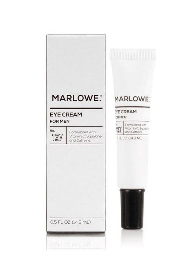 MARLOWE. M BLEND Marlowe. No. 127 Mens Eye Cream With Vitamin C Caffeine And Moisturizing Squalane For Puffiness Wrinkles & Dark Circles Targeted Under Eye Skin Care 0.5 Fl Oz  - Image 2