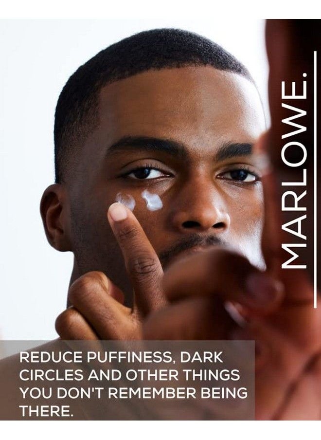 MARLOWE. M BLEND Marlowe. No. 127 Mens Eye Cream With Vitamin C Caffeine And Moisturizing Squalane For Puffiness Wrinkles & Dark Circles Targeted Under Eye Skin Care 0.5 Fl Oz  - Image 3