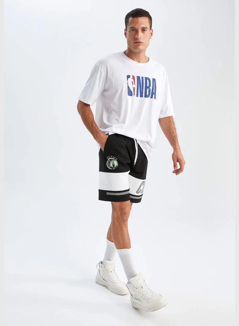 DeFacto Man NBA Boston Celtics Licenced Knitted Knitted Short