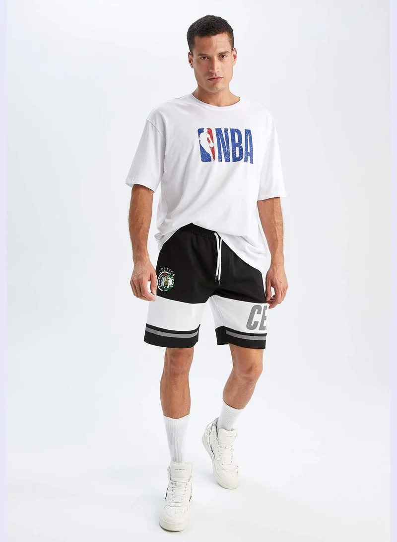 DeFacto Man NBA Boston Celtics Licenced Knitted Knitted Short