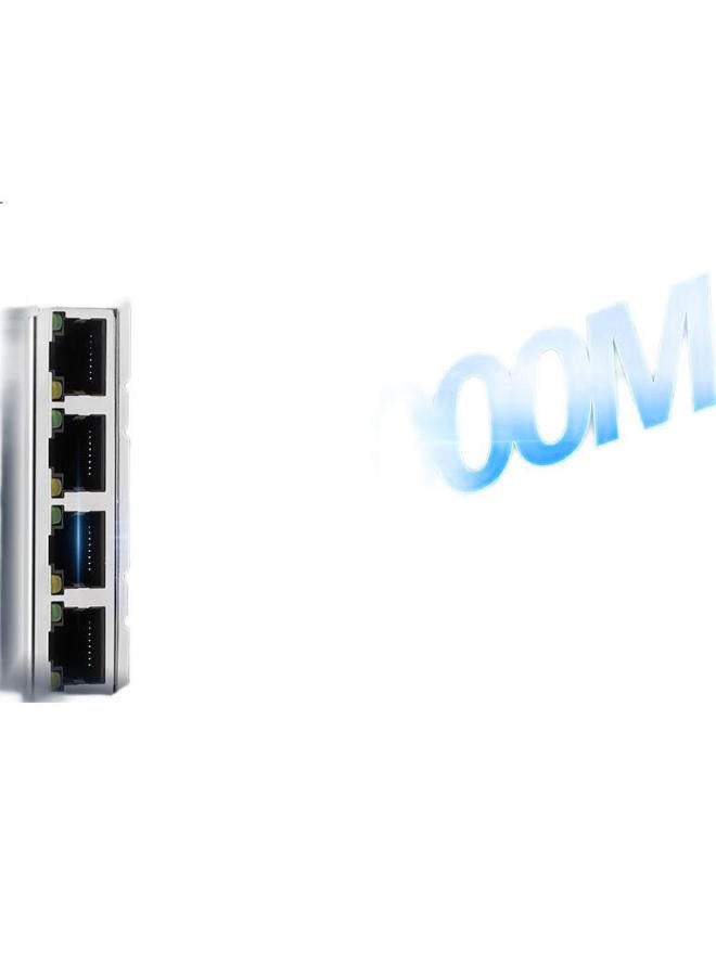 Flybish فلايبيش (فلايبيش) Na8111-T4 بطاقة شبكة رباعية المنفذ PCIe جيجابت مدمجة لسطح المكتب 4 منافذ بطاقة شبكة سلكية مدمجة جهاز توجيه ناعم تجميع شريحة Rtl8111Gn - Image 2