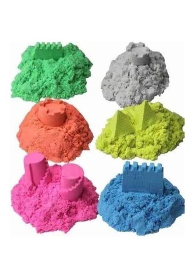 Kiko Compressible and stretchable magic sand toy with accessories multi-colored - Image 4