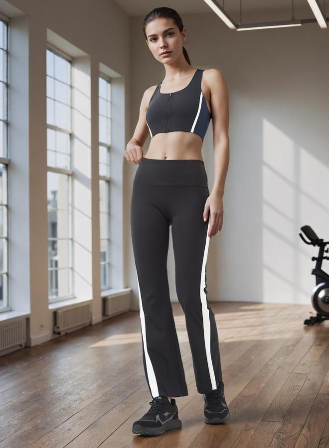 آكتف بنطلون ليجنز واسع بألوان متباينة - Image 2