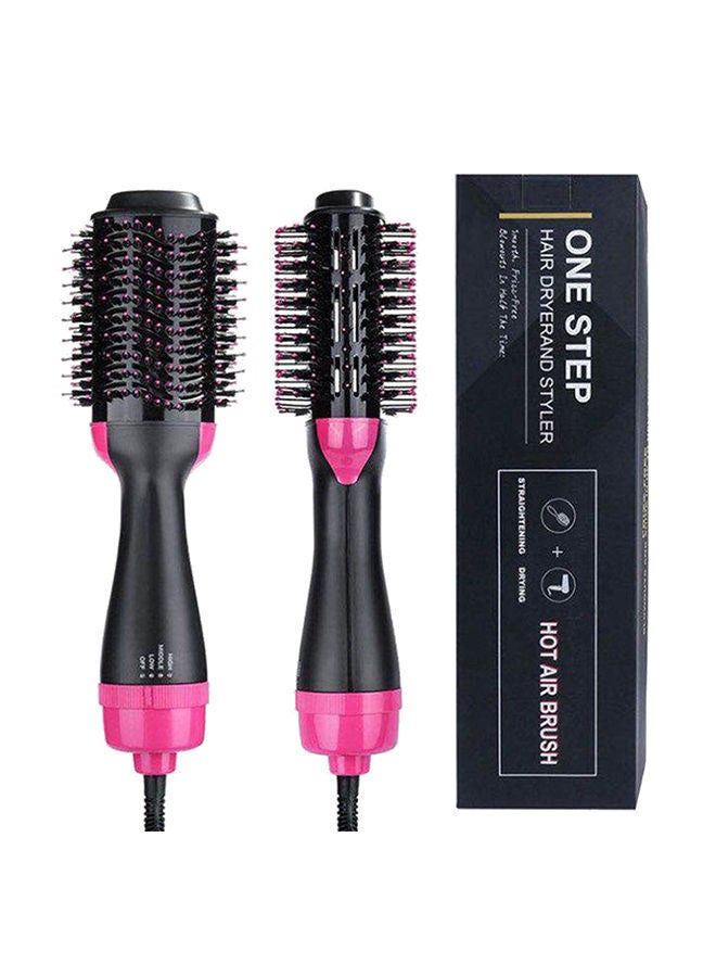 One Step Hair Dryer And Styler Black/Pink - Image 1