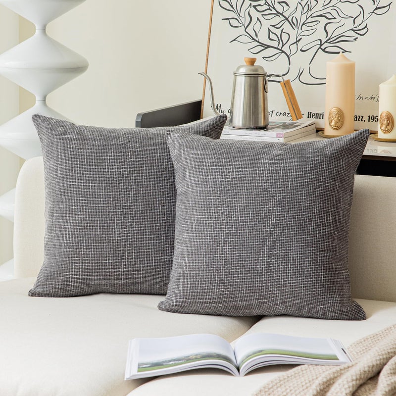 Kevin Textile Square Throw Cover Cover Cloy Closts Soft Cushion يغطي 24 "× 24"