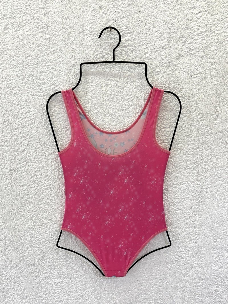 Rs Ramuni Girls Mermaid Printed Pink Swimsuit  - Image 3