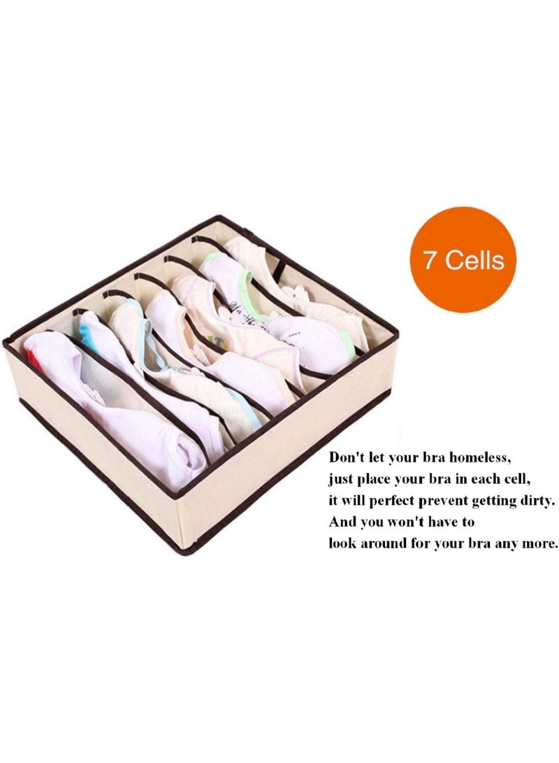 Imported clothing organizer set, excellent quality, with zipper, consisting of 4 pieces, ideal for travel. Designed to save space and organize your underwear with elegance and high quality  - Image 5