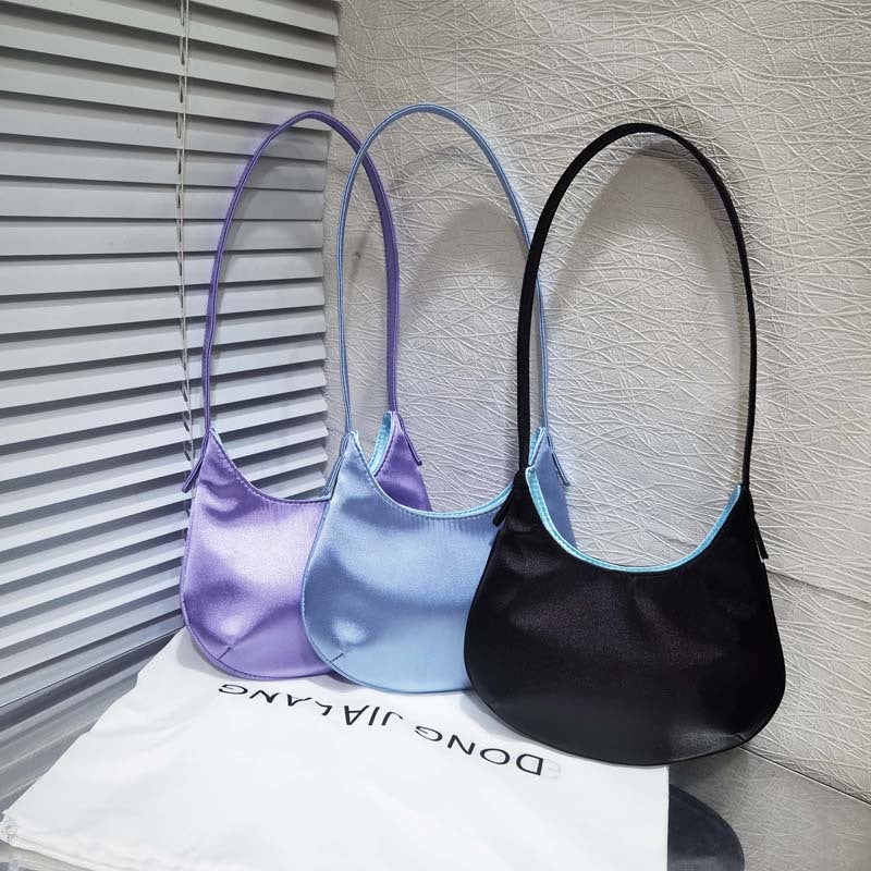 Nylon Crescent Shoulder Bag - Image 2