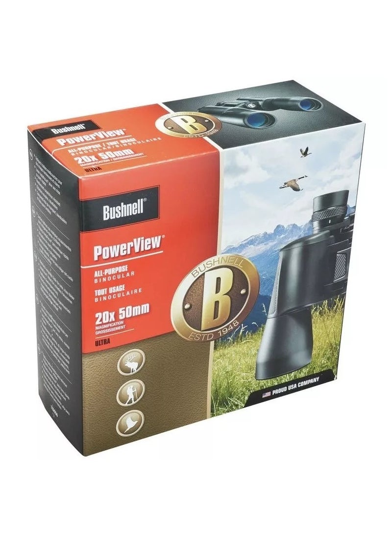 Bushnell - PowerView Zoom Binocular 20x 50 - Image 1