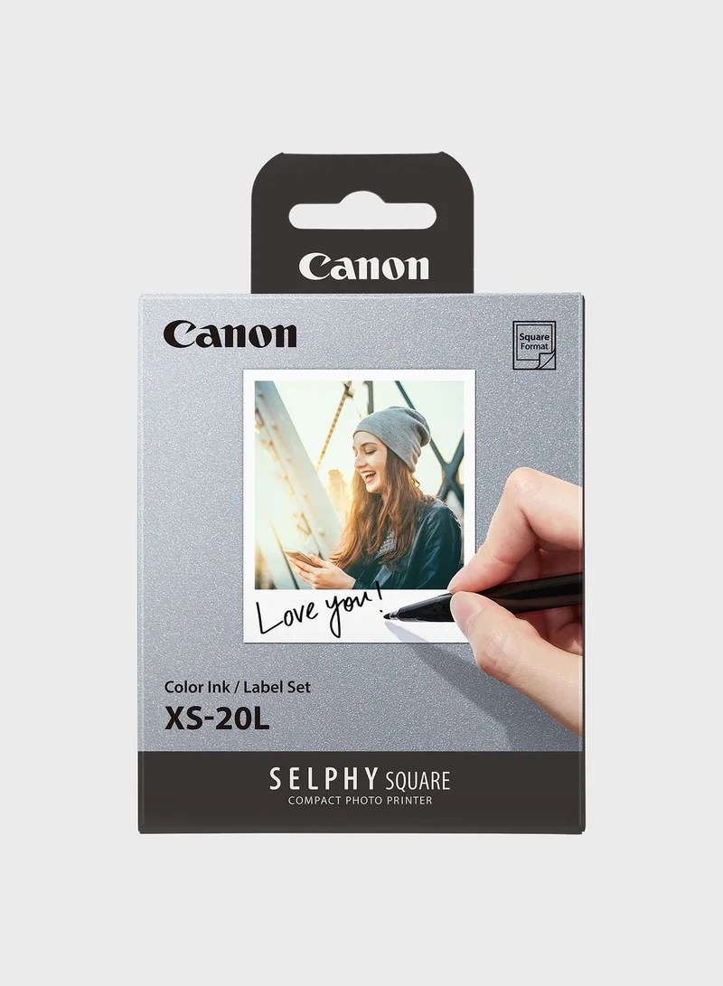 Canon Xs-20L Ink/Paper Set - 20 Prints