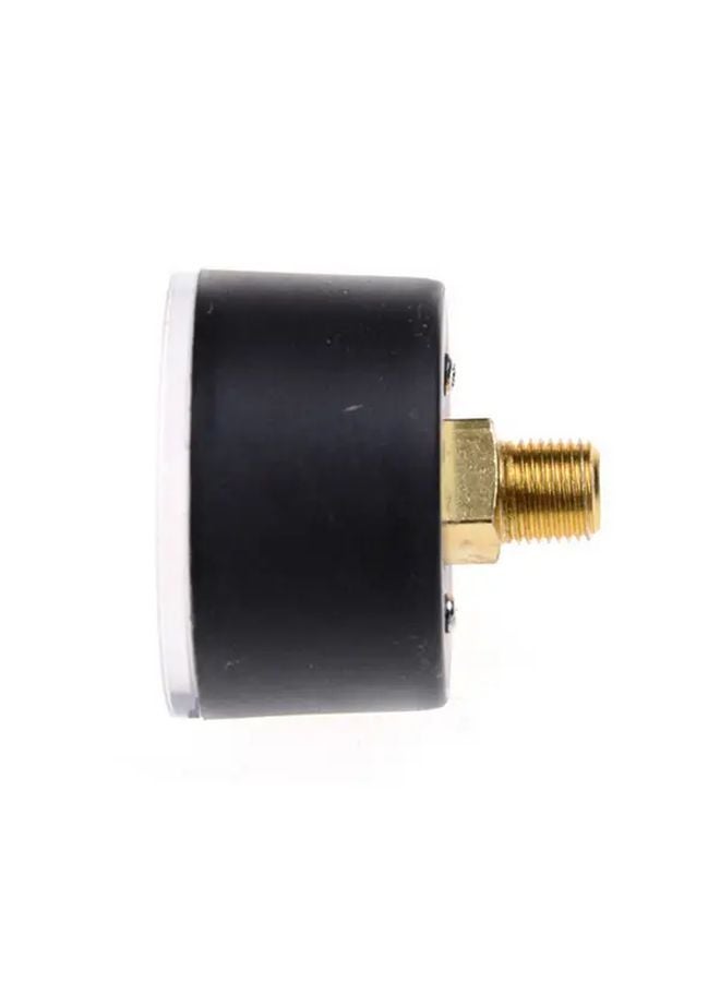 1pc 0 180 PSI 12 Bar Air Compressor Pressure Gauge Heavy Duty Metal Construction - Image 3