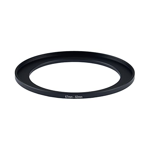 BETUYESS 67mm to 82mm Metal Step-Up Ring Adapter - All Brands - UV, ND, CPL Filter Compatible - Image 2