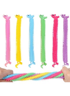 NQOOH Unicorn Stretchable Sensory Fidget Toys Stress Relief for Kids and Adults 6 Pieces Suitable for Parties and Occasions  - Image 1