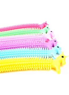 NQOOH Unicorn Stretchable Sensory Fidget Toys Stress Relief for Kids and Adults 6 Pieces Suitable for Parties and Occasions  - Image 4