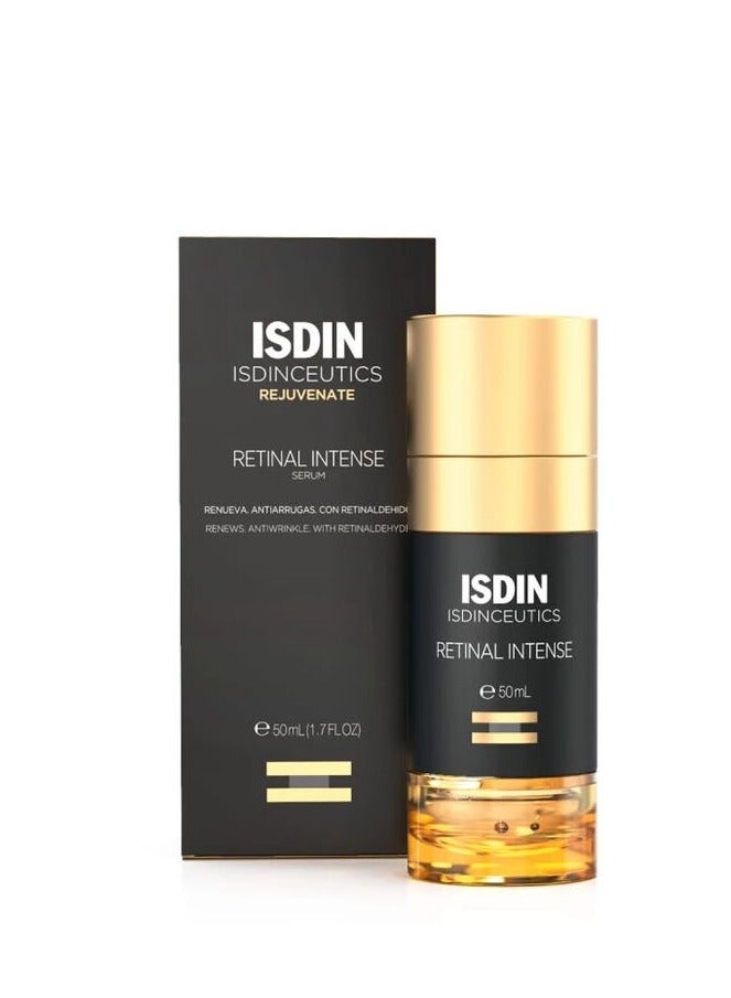 Isdinceutics Retinal Intense Serum Anti Aging Wrinkle Moisturizing Mattifying and Purifying Moisturizing Serum for All Skin Type 50ml