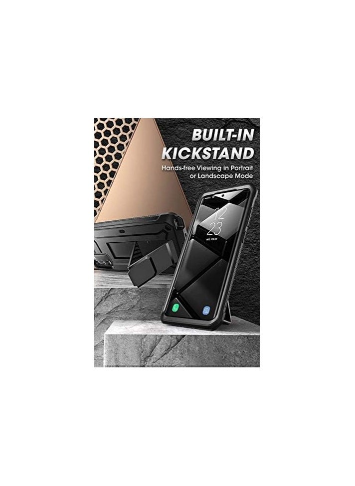 SupCase - SUPCASE Unicorn Beetle Pro Series Case Designed For Galaxy Note 20 Ultra (2020 Release), Full-Body Dual Layer Rugged Holster & Kickstand Case, Without Built-in Screen Protector - Black - Image 1