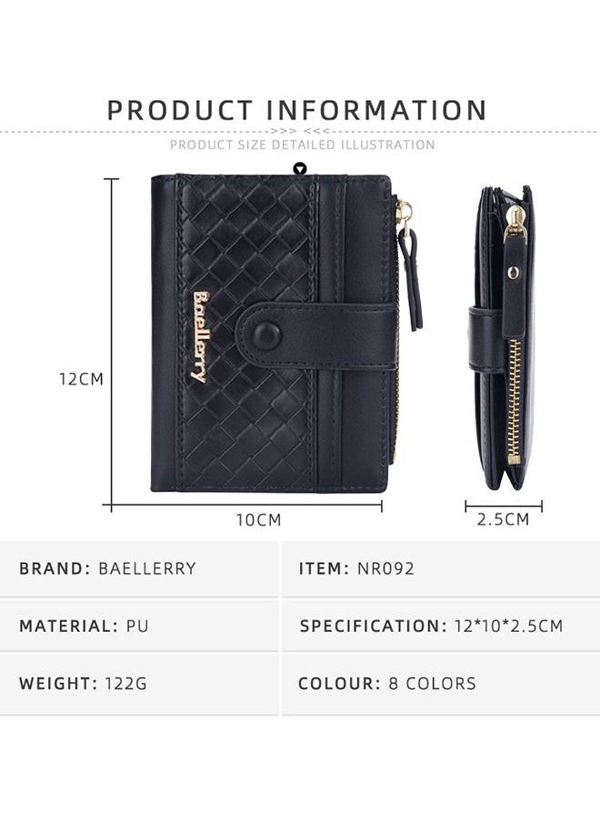 baellerry High-quality multifunctional wallet Fashionable color matching, PU feels soft and comfortable  - Image 3