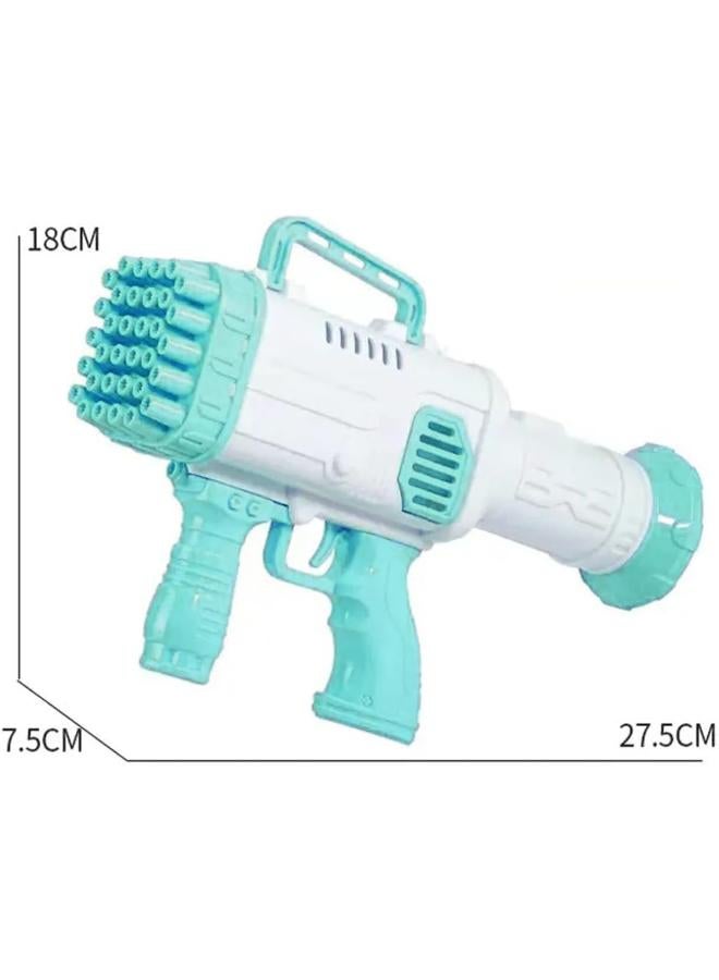 VGRASSP 32 Hole Electric Gatling Bubble Gun for Kids with Soap Solution Indoor and Outdoor Toys for Toddlers Bubble Launcher Machine for Girls and Boys (Color as per Stock) - Image 3