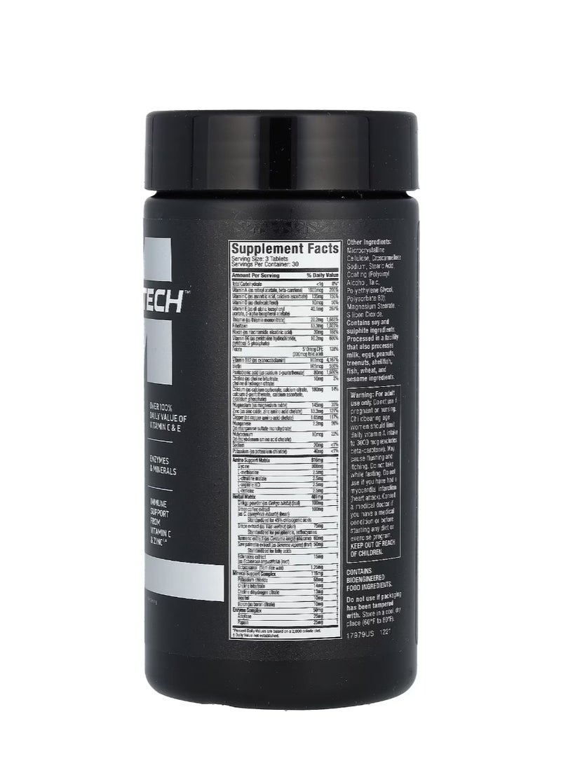 MuscleTech Platinum MultiVitamin 90 Tablets  - Image 2