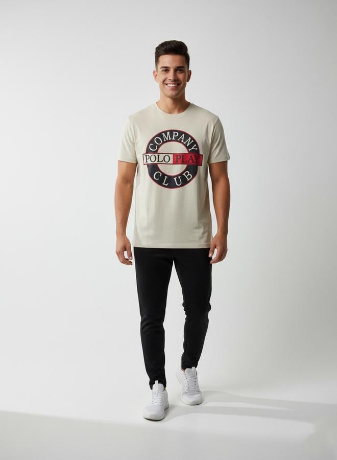 Polo Play Men Graphic Logo Crew Neck T-Shirt - Image 3