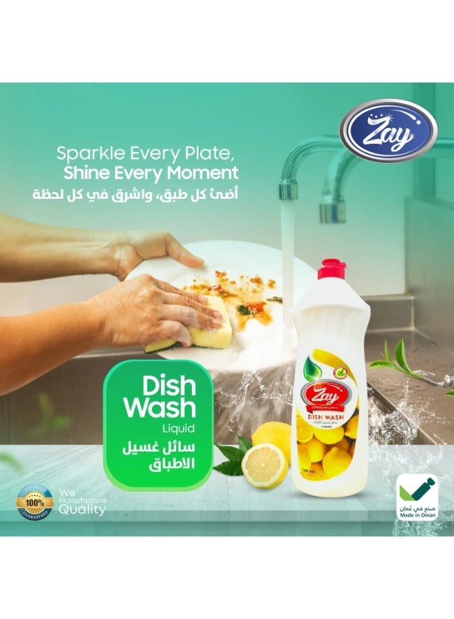 Zay Premium Dishwashing Liquid 700ML - Image 3
