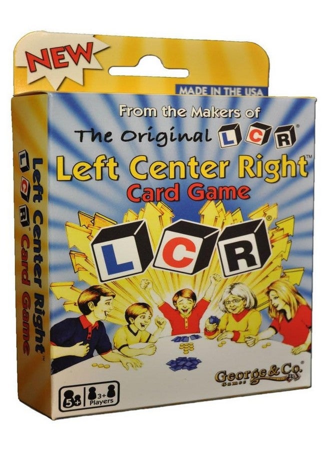 LCR George GEO0531 & Company LCR Card Games, Yellow - Image 1