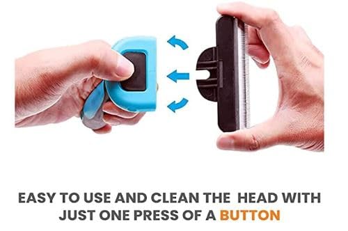 Episkey Pet Grooming De-Shedding Tool Brush for Dogs, Cats and Rabbits| Dog De-Shedding Comb for Short, Medium, and Long Hair All Breeds (De-Shedding Brush) - Image 4