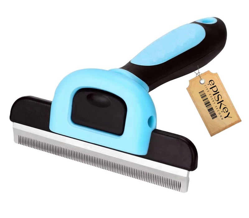 Episkey Pet Grooming De-Shedding Tool Brush for Dogs, Cats and Rabbits| Dog De-Shedding Comb for Short, Medium, and Long Hair All Breeds (De-Shedding Brush) - Image 1