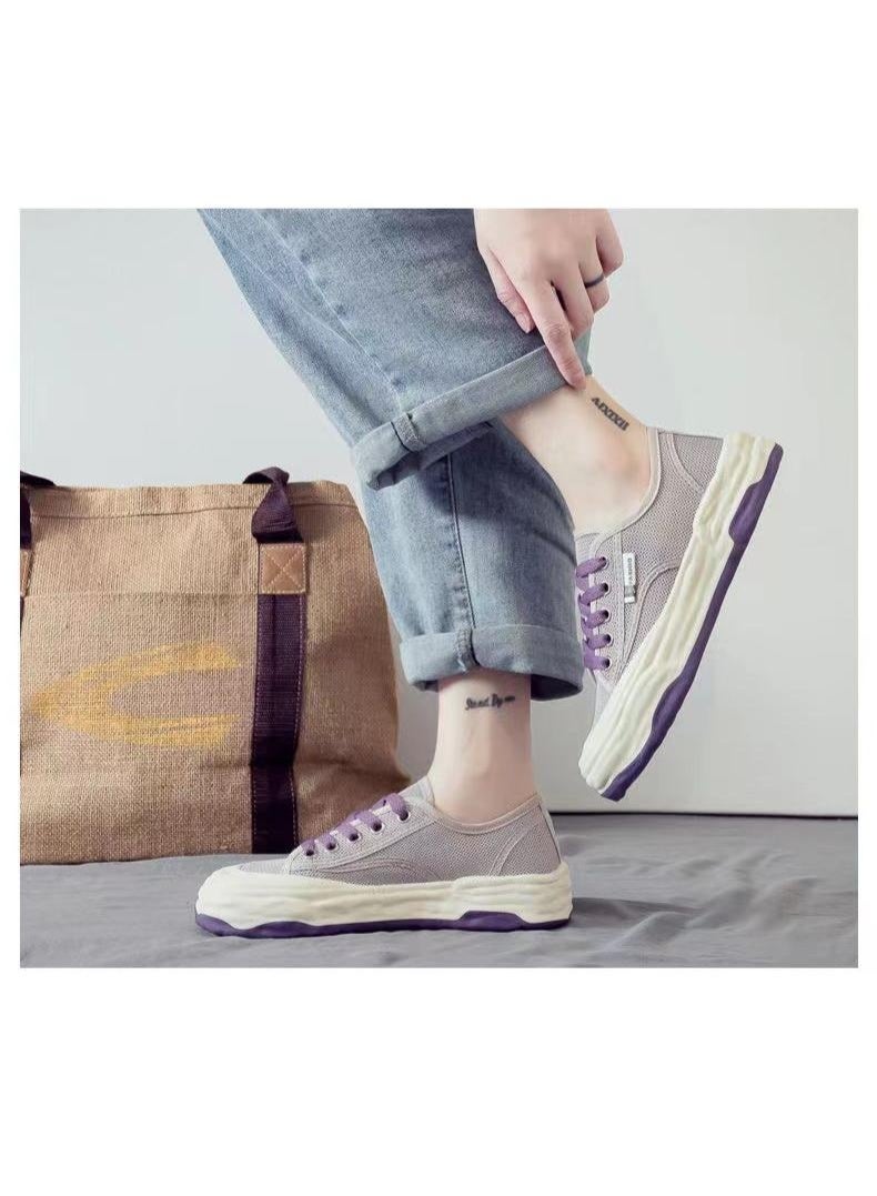 NIBEMINENT أحذية لوحية كاجوال صيفية أحذية رياضية أحذية خارجية داخلية أحذية للمشي للنساء - Image 4