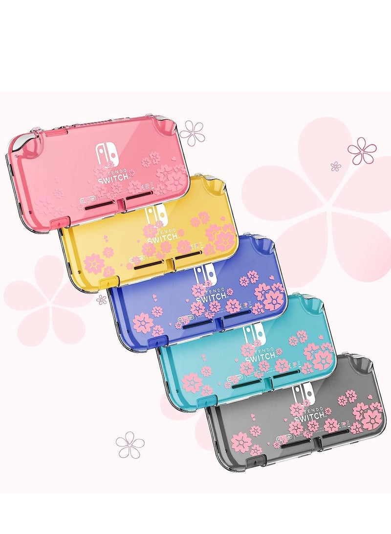Y&D Protective Case for Nintendo Switch Lite 2019 Grip Cover with Shock-Absorption and Anti-Scratch Design, Sakura Flower Pattern  - Image 5