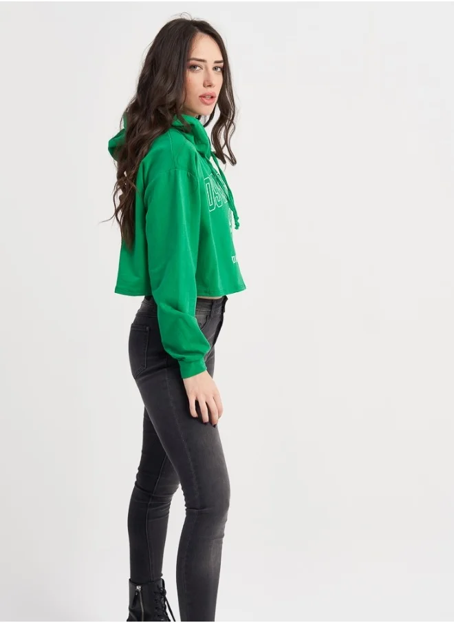 HaILYS Hailys Women's Sweatshirt , Green