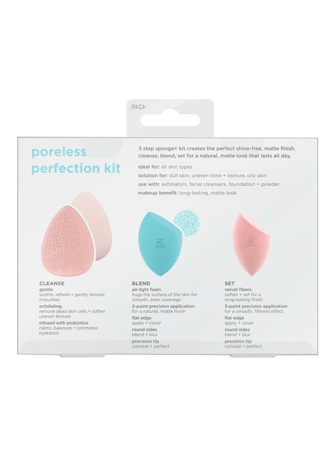 REAL TECHNIQUES Pro Poreless Perfection Kit Multicolour - Image 3