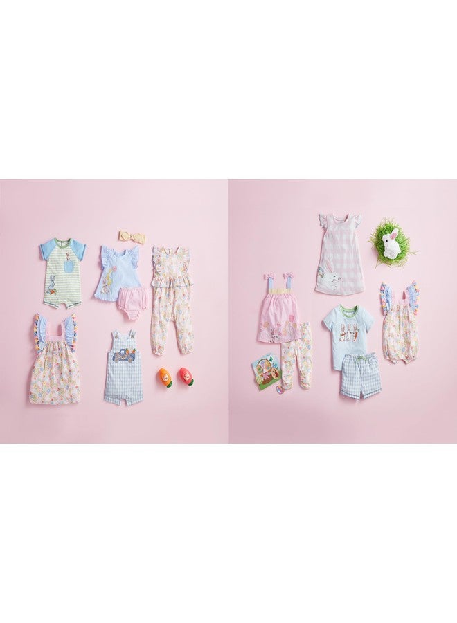 Mud Pie Baby Boys Casual Gingham Truck Jonjon, Blue, 9-12 Months US - Image 2