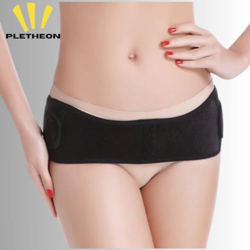 PLETHEON Post Pregnancy Waist Clincher | 3 in 1 Postpartum Belt for Women | Tummy Control Abdominal Binder | Back Support, Belly Compression | Slimming Shapewear Corset for Recovery (Hip Belt) - Image 2