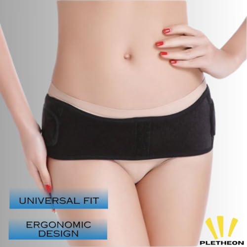 PLETHEON Post Pregnancy Waist Clincher | 3 in 1 Postpartum Belt for Women | Tummy Control Abdominal Binder | Back Support, Belly Compression | Slimming Shapewear Corset for Recovery (Hip Belt) - Image 4