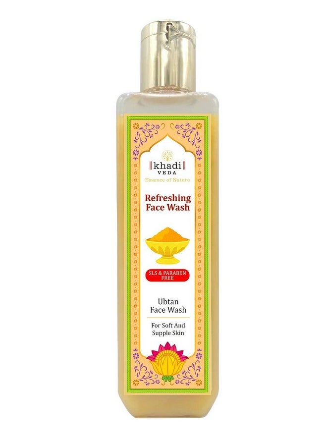 khadi veda - Refreshing Ubtan Face Wash - 200 Ml - Image 1