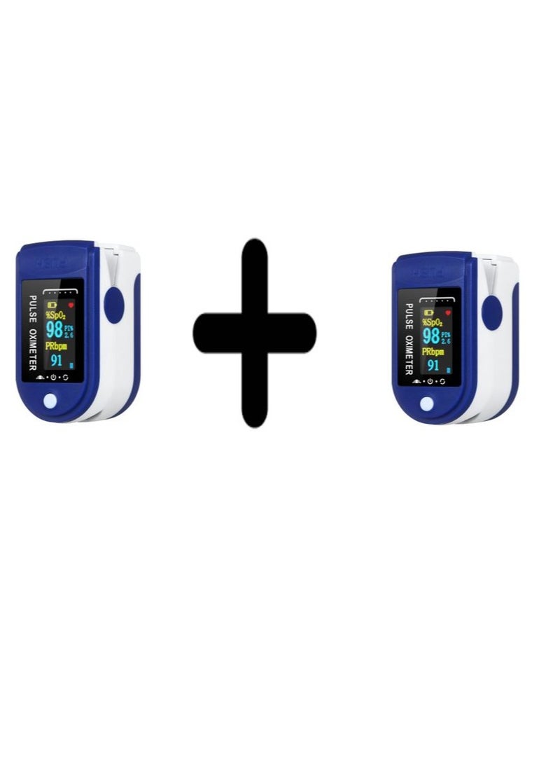 فيبكا 2-Piece Digital Fingertip Pulse Oximeter Set – Buy 1 Get 1 Free! - Image 1
