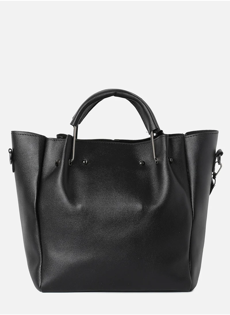 Haute Sauce Jet Set Sophistication Black Handbag