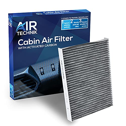AirTechnik فلتر هواء المقصورة AirTechnik CF11668 مع كربون نشط | يناسب كرايسلر 300 2011-2023، دودج تشالنجر 2011-2023، تشارجر 2011-2023 - 68071668AA - Image 1