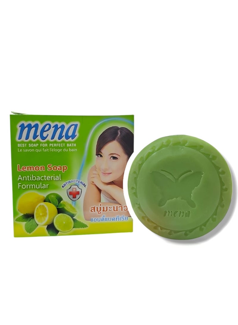 مينا صابون ليمون تركيبة مضاد للبكتيريا  150جرام