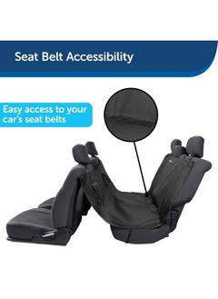 PetSafe Happy Ride Hammock Seat Cover  Fits Cars, Trucks, Minivans And Suvs  Waterproof Area Protection  Durable Vehicle Seat Protector  Black  - Image 3