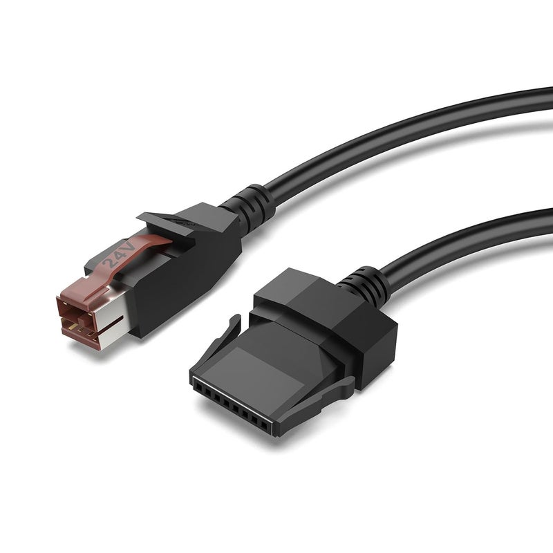 Barcode Scanner Cable 24V Powered USB Power Supply Data Line Cable Replacement for Printer POS Systems Medically Devices - Image 5