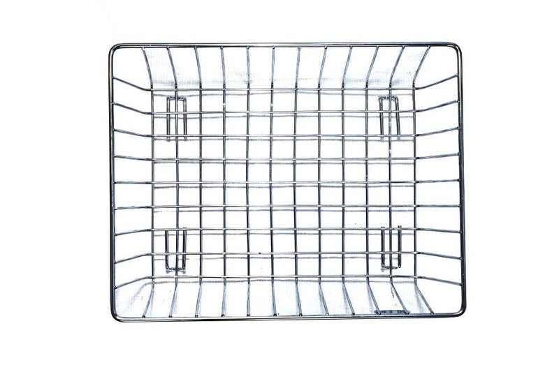 VishAl smart MAll Stainless Steel Dish Drainer, Platform Basket/Dish Drainer for Kitchenl-Small - Image 3