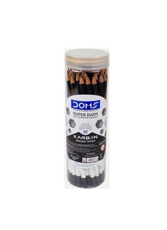 40-Piece Karbon Super Dark HB/2 Graphite Pencils