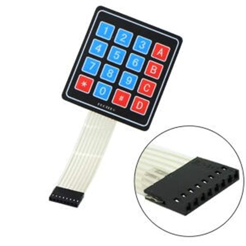 REES52 4*4 Matrix Array/Matrix Keyboard 16 Key Membrane Switch Keypad - Image 2