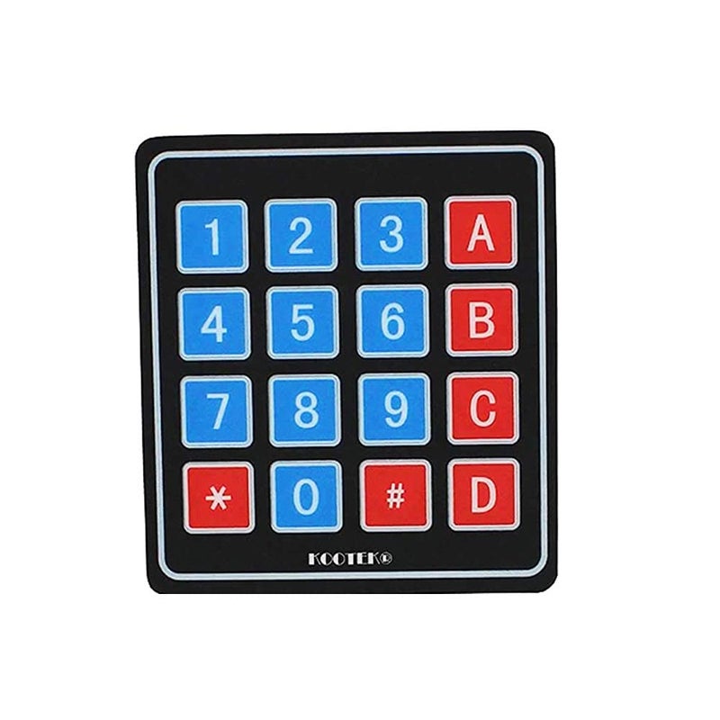 REES52 4*4 Matrix Array/Matrix Keyboard 16 Key Membrane Switch Keypad - Image 3