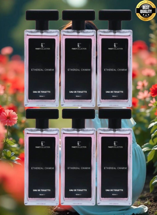 فانسي كوليكشون 6 قطع عطر اثريال شارم 100 مل - Image 1