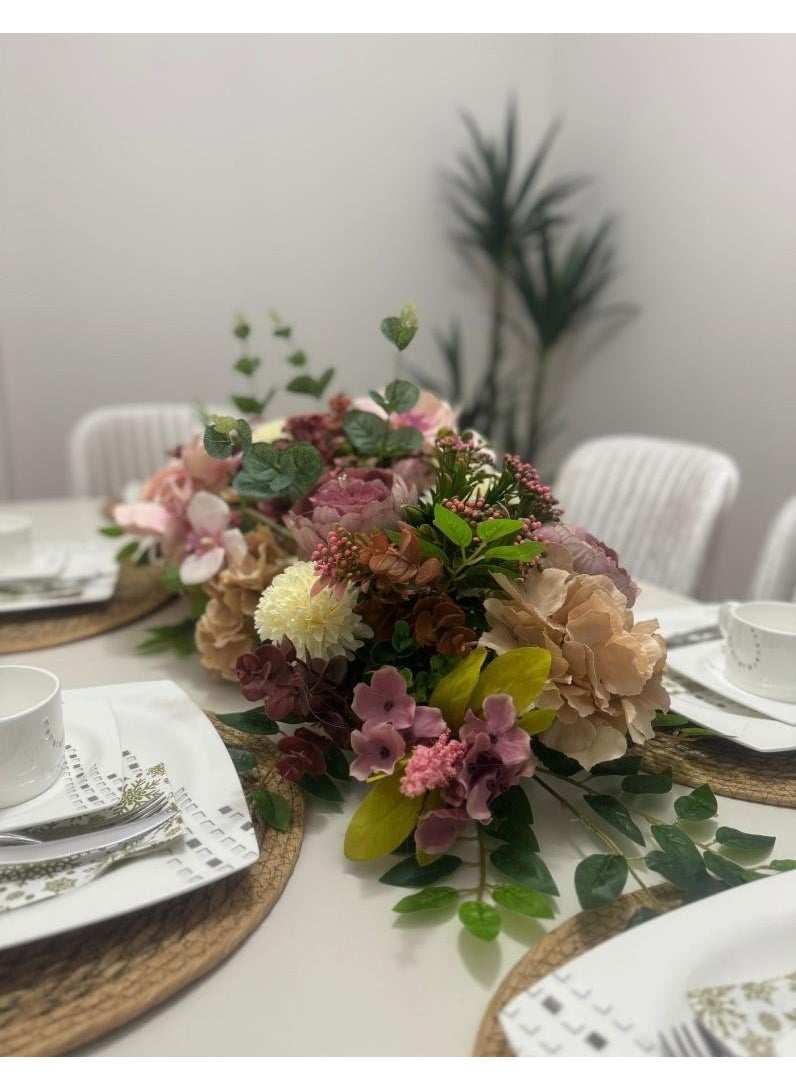 Artificial Flower Dining Table Flower Pink Peony Orchid Eucalyptus Artificial Table Flower - pzsku/ZB9519E7D79702CF59F30Z/45/_/1728062150/193d92a8-c263-4979-837c-7096801a9ba4